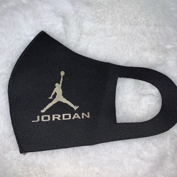 Jordan Accessories New Jordan Gold Jumpman Fashion Face Mask Poshmark